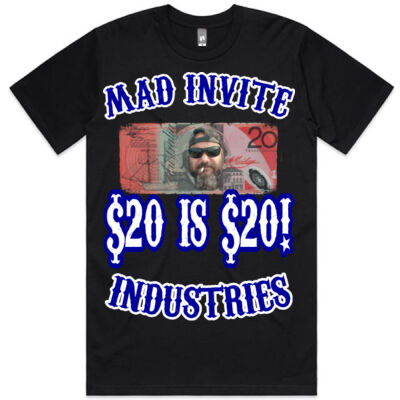 Mad Invite $20 HeavyWeight Tee Thumbnail