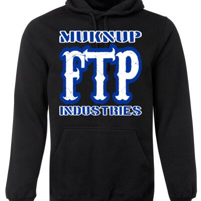 MuknUp Industries FTP Hoodie with F!!ck The Police Back Print Thumbnail