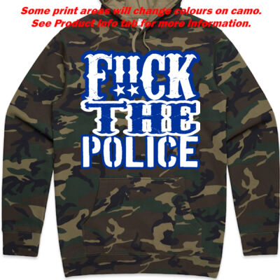 F!!ck The Police Camo Hoodie (XL & 2XL Available mid October) Thumbnail