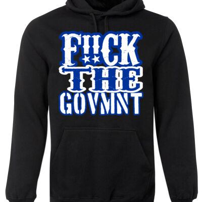F!!ck The Govmnt Hoodie with F!!ck The Govmnt Back Print Thumbnail