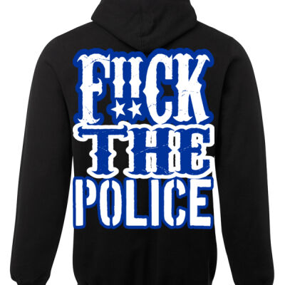 F!!ck The Police Back Print Only Hoodie Thumbnail