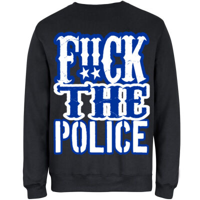 F!!ck The Police Back Print Only Sweater Thumbnail