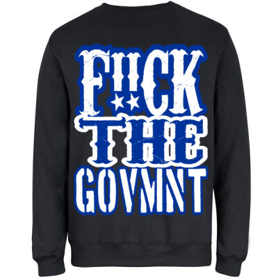 F!!ck The Govmnt Back Print Only Sweater Thumbnail