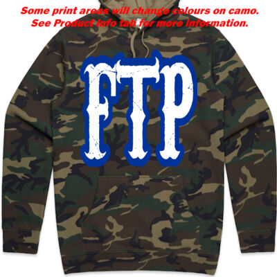 FTP Camo Hoodie with FTP Back Print (XL & 2XL Available mid October) Thumbnail